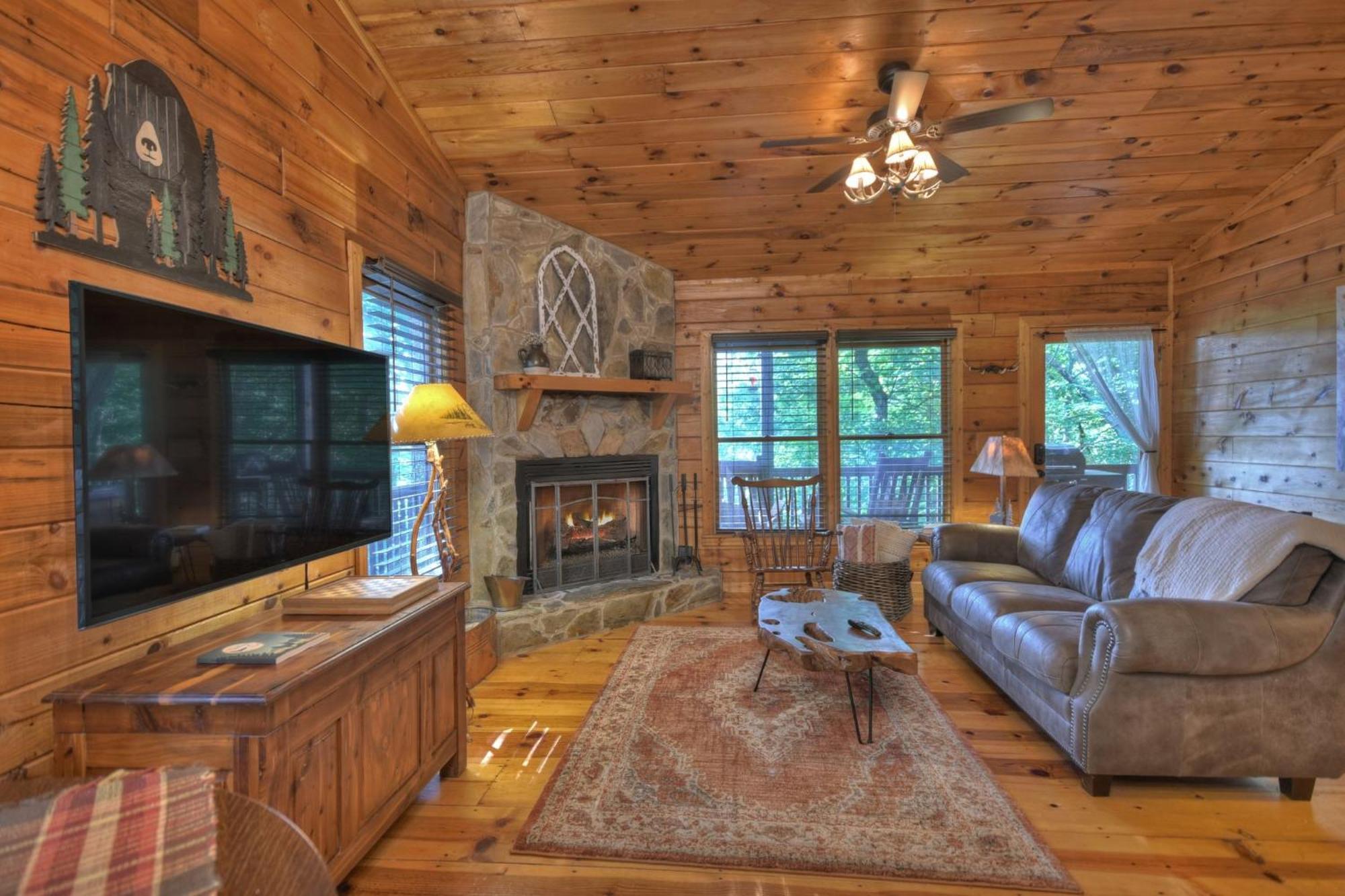 Bearfoot Ridge Wood-Burning Fireplace Cozy Hot Tub Serene Views Эллиджей Экстерьер фото