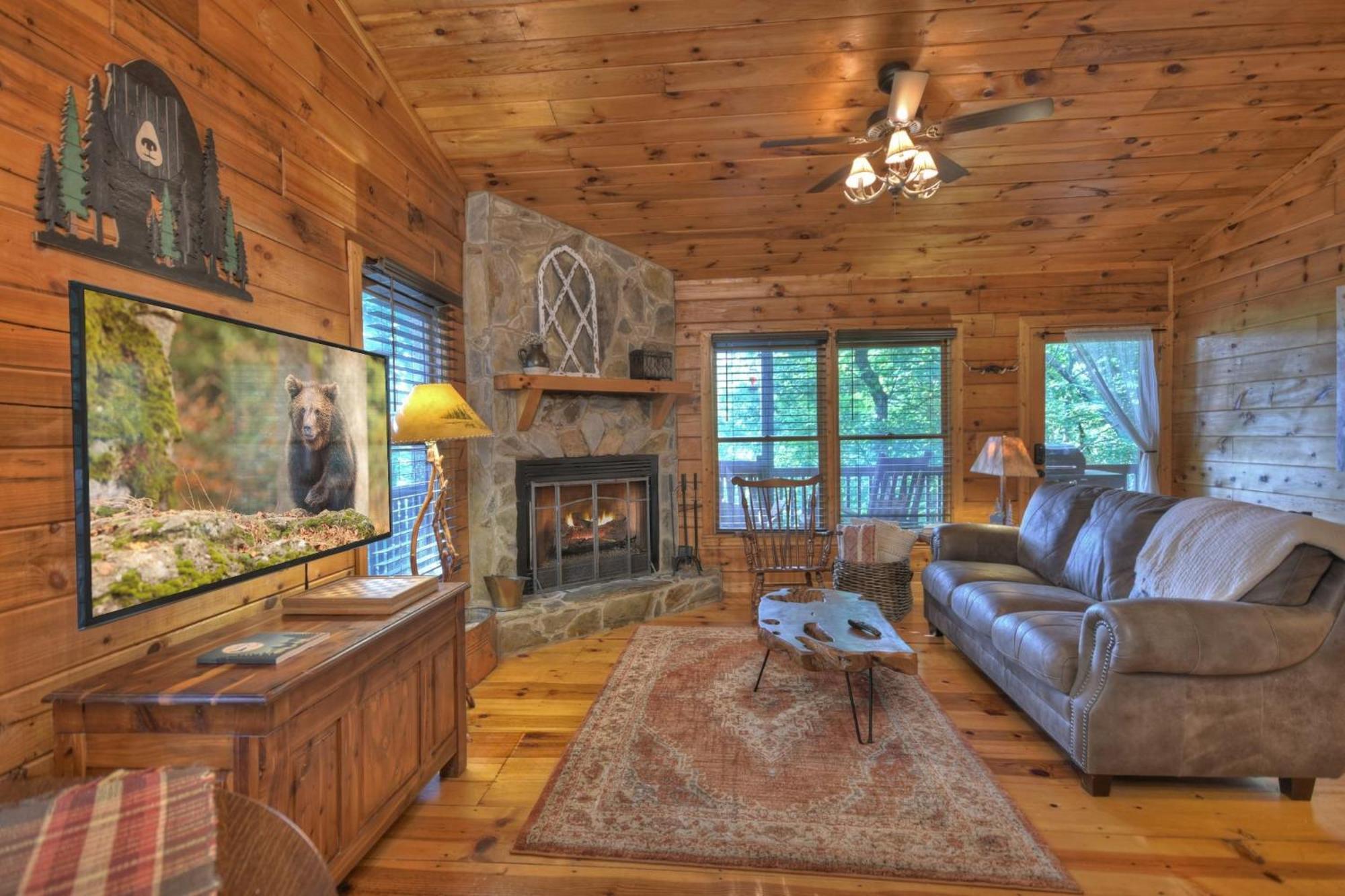 Bearfoot Ridge Wood-Burning Fireplace Cozy Hot Tub Serene Views Эллиджей Экстерьер фото